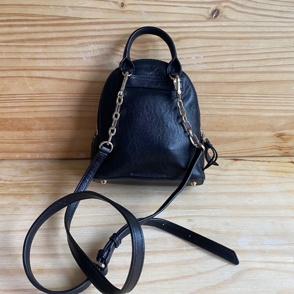 DKNY Black Mini Chain Crossbody Bag - Picture 2 of 5